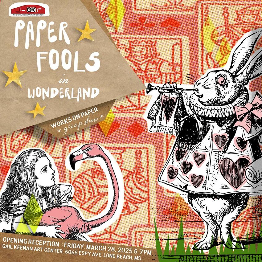 PAPER FOOLS BRINGS WONDERLAND TO COAST EPISCOPAL’S GAIL KEENAN ART CENTER THIS FRIDAY