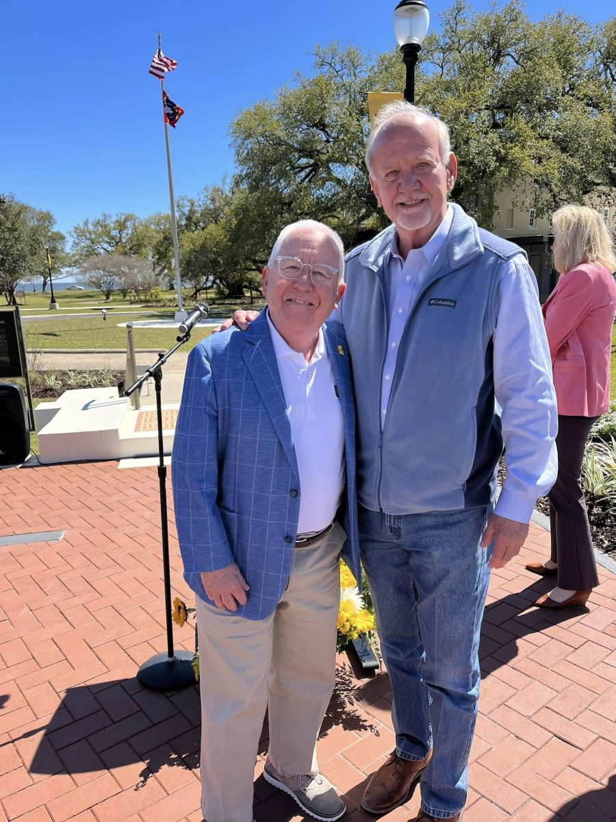 Dr. Joe Paul and Mayor George Bass (Photo Credit: Special to Long Beach Breeze)