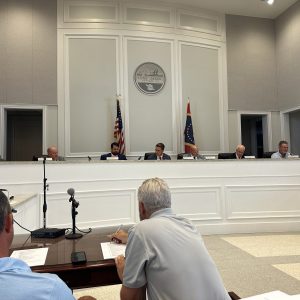 On July 1, 2025, the first Long Beach Board of Aldermen meeting was held with new Mayor Tim Pierce and aldermen who were elected in the April 1 municipal election. (Photo credit: Toni Miles)