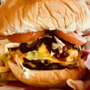 Brown sugar bacon jam took this smashburger at Cuz’s Old Town Oyster Bar & Grill in Bay St. Louis to a new level. Make your own using the recipe provided to create the best Labor Day burgers you've ever tasted.