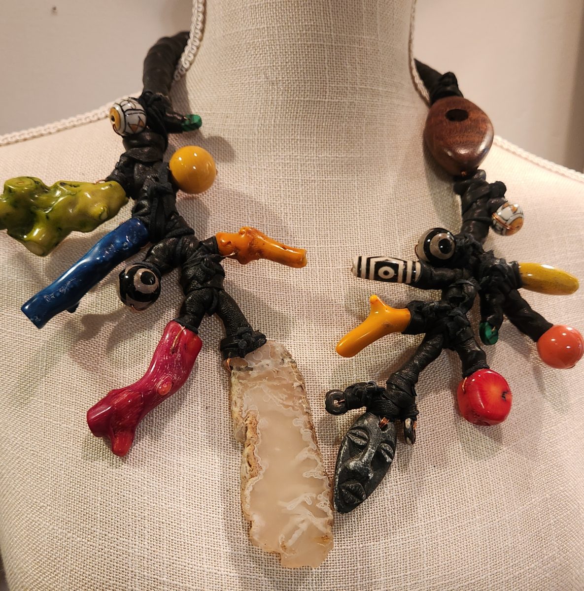 Jewelry by Biloxi artist Sabrina Stallworth will be available for viewing and purchasing at Gail Keenan Art Center’s ADORN: Wearable Art Show