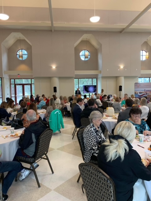LBSD retirees are pictured at the 2024 “Thanks a Brunch!” reception.