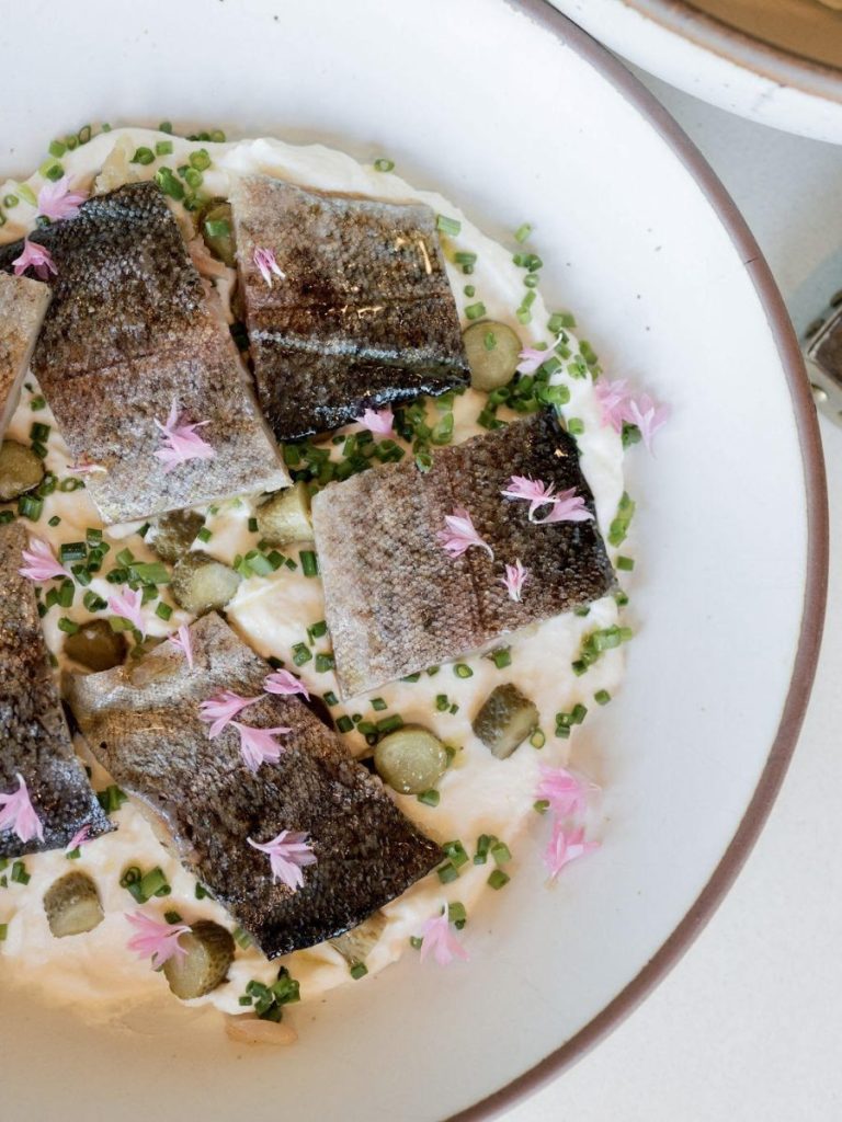 Smoked trout dip, an appetizer at The Switchback at Cataloochee Ranch, offers a new take on traditional dips due to Sous Chef Chris Bankes’ innovative use of fresh ingredients and locally-sourced smoked trout. Drop me an email and I’ll send you the recipe. Photo courtesy of Cataloochee Ranch. 