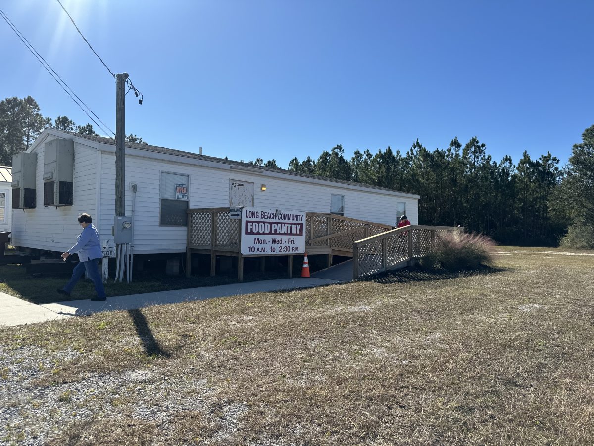 The Long Beach Community Food Pantry is located at 21801 Johnson Drive in Long Beach, and is open for food distribution on Mondays, Wednesdays and Fridays from 10 a.m. to 2:30 p.m. 