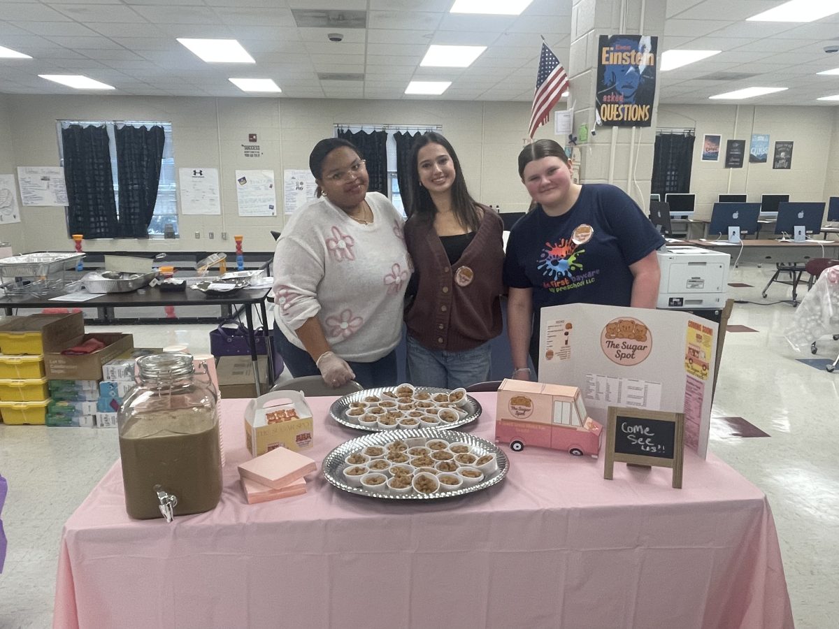 The Sugar Spot Food Truck Table