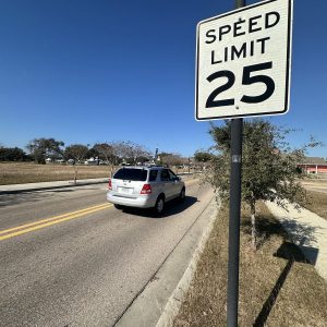 The speed limit on Long Beach’s most frequently traveled road, Jeff Davis Avenue, dropped from 25 miles per hour to 15 miles per hour on December 22.