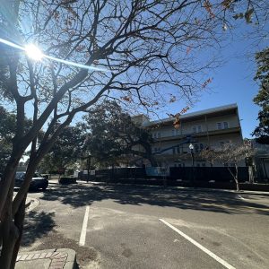 Hotel Whiskey is located at the intersection of Fourth Street and Jeff Davis Avenue.