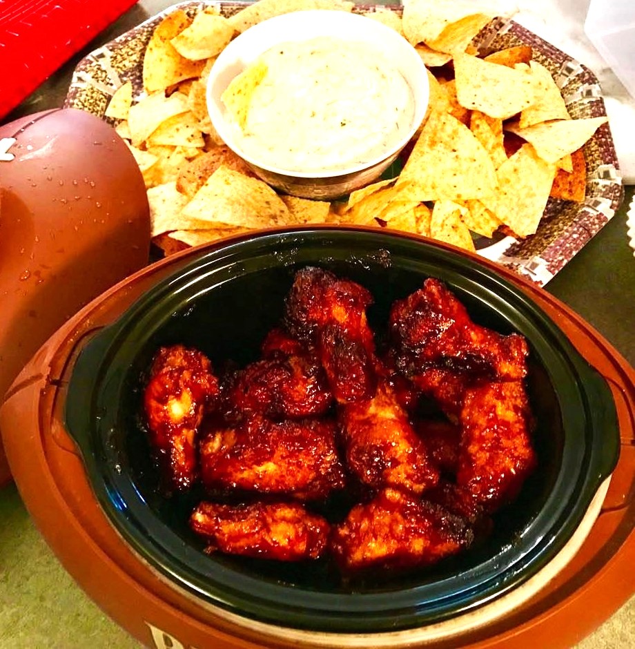 Super Bowl LX Wings (Photo credit: Kara Kimbrough)