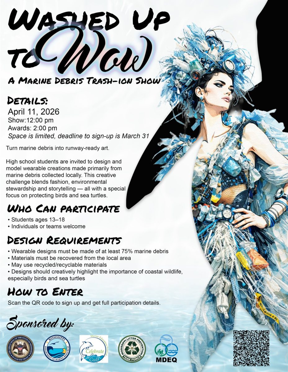 The “Washed Up to Wow” fashion show will take place at noon on Saturday.