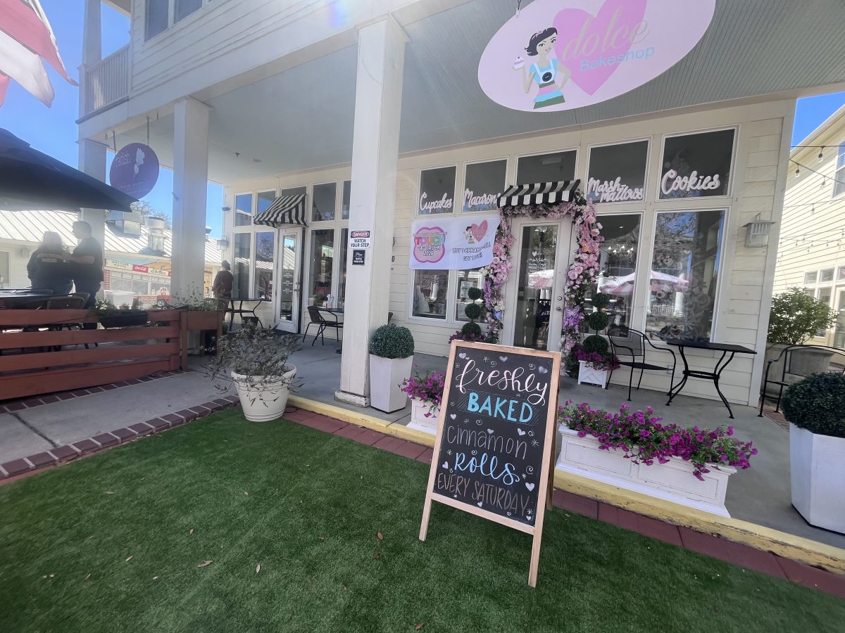 Radish (left) and Dolce Bakeshop (right) are two of ten local businesses that recently received grant money through Main Street Long Beach and Long Street America. The money will be used for facade improvements, exterior enhancements and reinvestment.