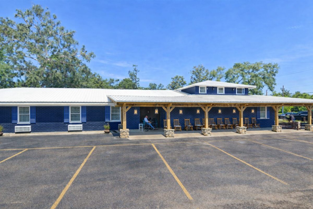 Pictured is a rendering of what The Valor House Veterans Home is expected to look like on the exterior once renovations and construction are complete.
