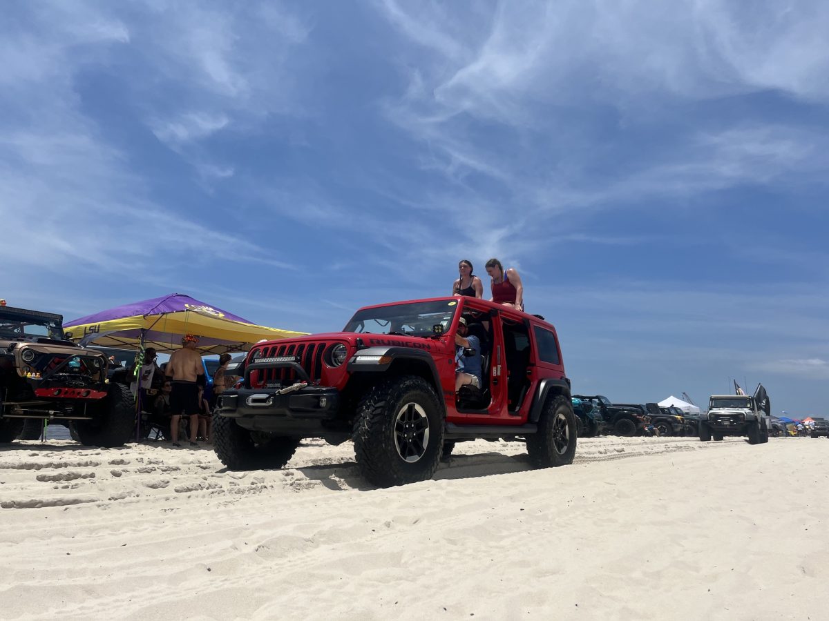 The JTC Beach Crawl was held two days during this year’s event. JTC is the only time of year vehicles are allowed to roll down the sandy shores of Long Beach.