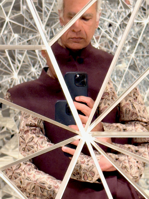 Dr. Syed at the San Diego Museum of Art
