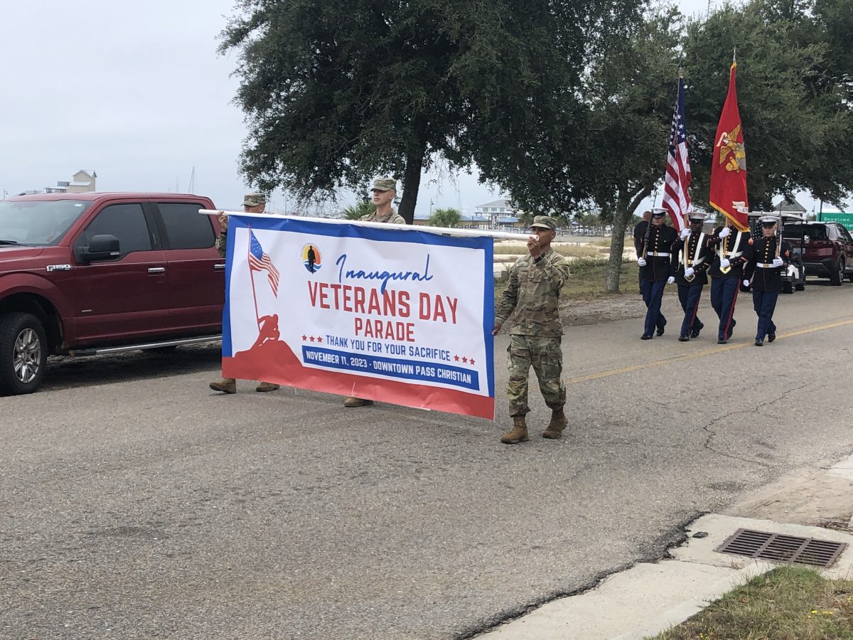 The inaugural Veterans Day Parade in Pass Christian was hosted by the Gulf Coast Veterans Association back on November 11, 2023. (Photo credeit: Toni Miles)