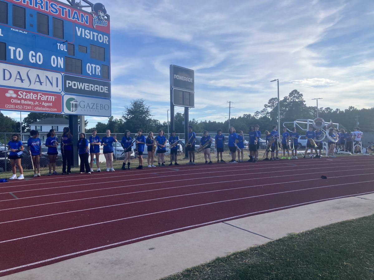 Pass High Pride of the Pass Marching Band at Meet the Pirates