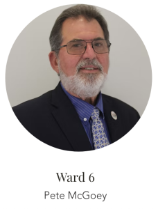 Pete McGoey, Ward 6